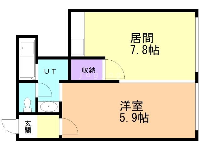 北海道札幌市白石区東札幌二条６ 白石駅 1LDK マンション 賃貸物件詳細