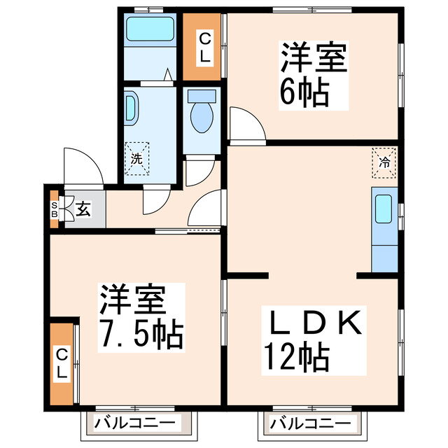 熊本県菊池郡大津町大字引水 肥後大津駅 2LDK アパート 賃貸物件詳細