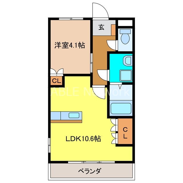 佐賀県鳥栖市蔵上３ 新鳥栖駅 1LDK アパート 賃貸物件詳細