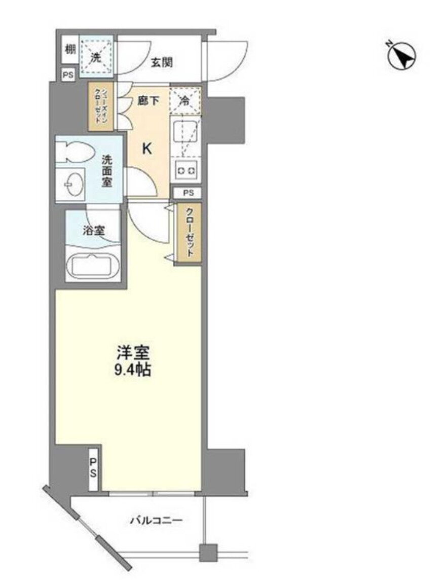 東京都港区南麻布１ 麻布十番駅 1K マンション 賃貸物件詳細