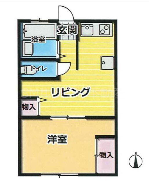 兵庫県神戸市兵庫区永沢町３ 新開地駅 1DK マンション 賃貸物件詳細