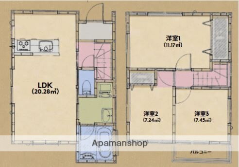 埼玉県蓮田市西新宿６ 白岡駅 3LDK 一戸建て 賃貸物件詳細