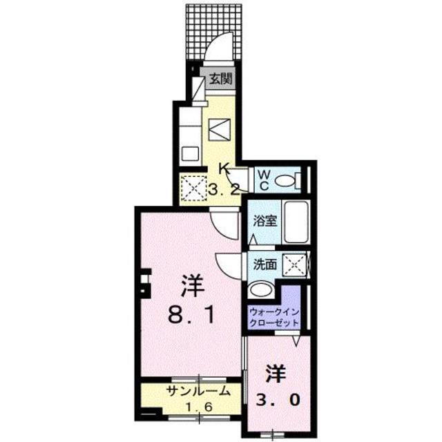 熊本県上益城郡益城町大字広崎 健軍町駅 2K アパート 賃貸物件詳細