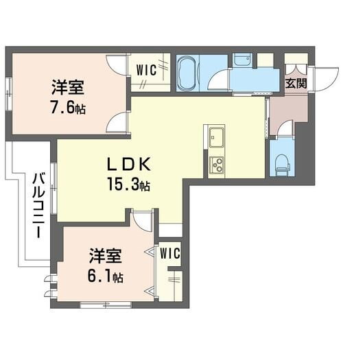 埼玉県さいたま市中央区本町西５ 北与野駅 2LDK マンション 賃貸物件詳細