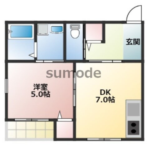 大阪府摂津市正雀本町１ 正雀駅 1LDK アパート 賃貸物件詳細