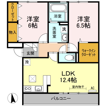 鳥取県米子市皆生新田３ 東山公園駅 2LDK アパート 賃貸物件詳細