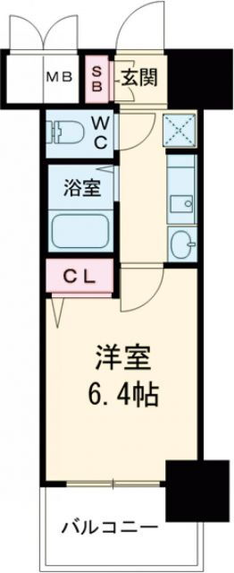 兵庫県神戸市兵庫区水木通１ 神戸駅 1K マンション 賃貸物件詳細