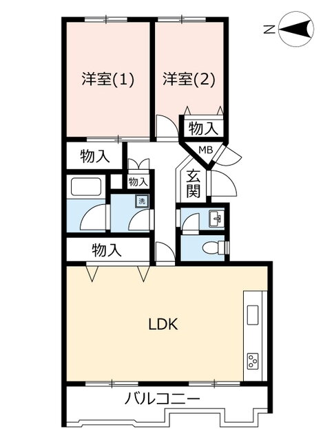 神奈川県横浜市金沢区並木２ 並木中央駅 2LDK マンション 賃貸物件詳細