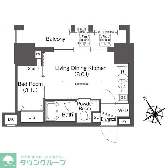 東京都文京区春日１ 後楽園駅 1LDK マンション 賃貸物件詳細