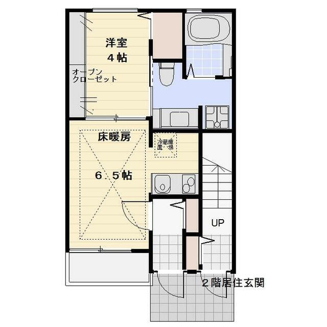東京都町田市中町４ 町田駅 1DK アパート 賃貸物件詳細