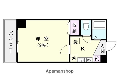 アーバンライフ東邦ビル 3階 1K 賃貸物件詳細