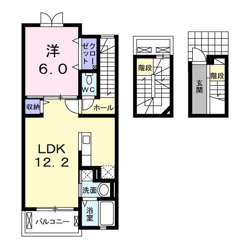 栃木県宇都宮市中久保１ 宇都宮駅 1LDK アパート 賃貸物件詳細