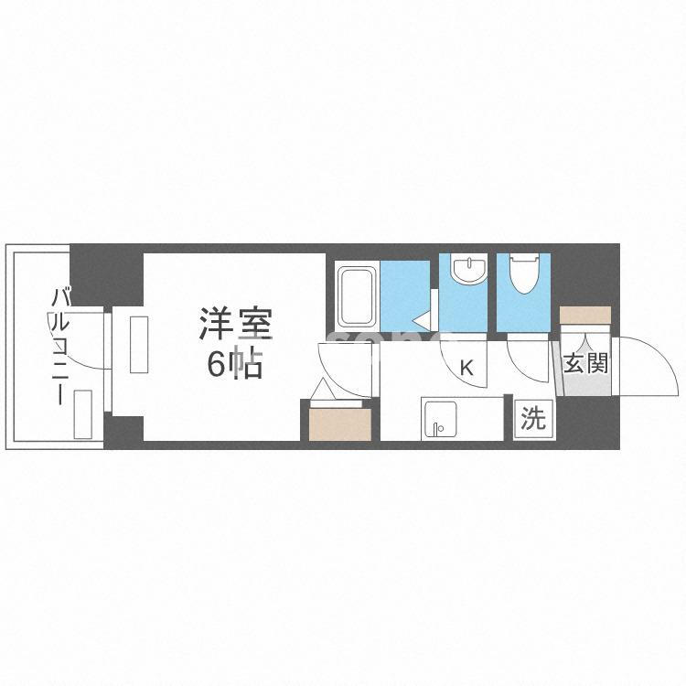 プレサンス松屋町ヴィゴラス 12階 1K 賃貸物件詳細