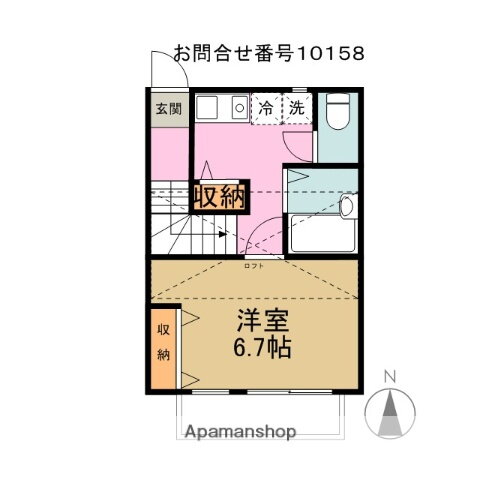 埼玉県所沢市旭町 所沢駅 1K マンション 賃貸物件詳細