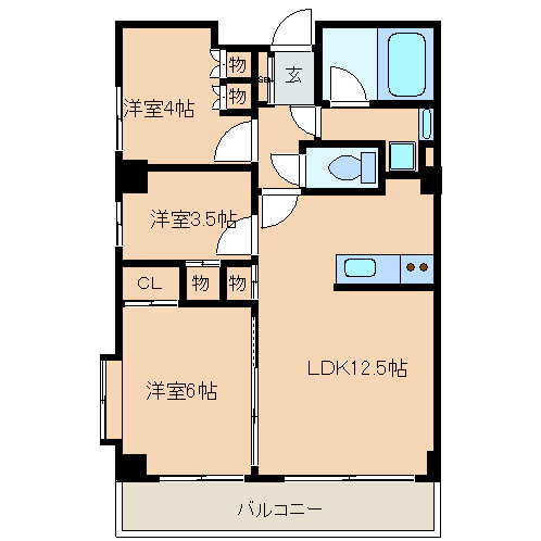 東京都文京区大塚５ 護国寺駅 3LDK マンション 賃貸物件詳細