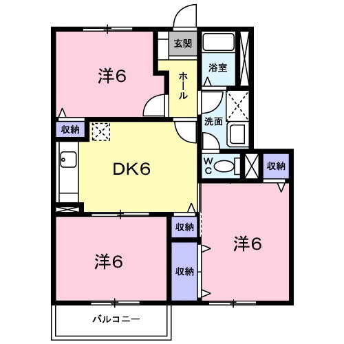 兵庫県神戸市西区竜が岡５ 大久保駅 3DK アパート 賃貸物件詳細