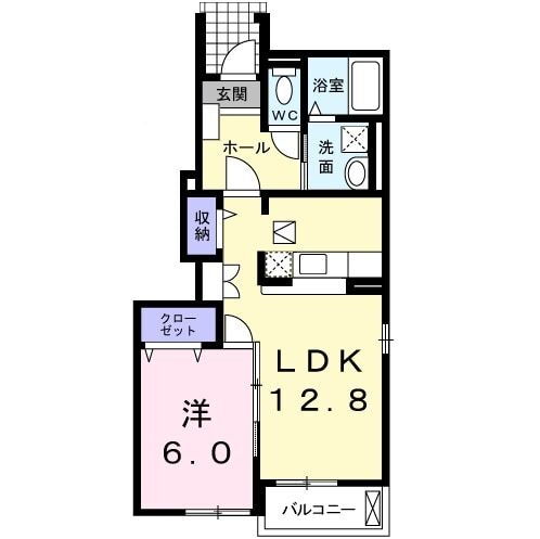 愛知県額田郡幸田町大字大草字三ツ石 相見駅 1LDK アパート 賃貸物件詳細