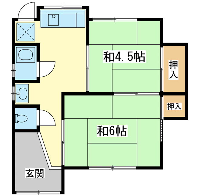 兵庫県姫路市御国野町御着 御着駅 2K 一戸建て 賃貸物件詳細
