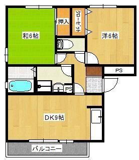 島根県松江市西川津町 2DK アパート 賃貸物件詳細