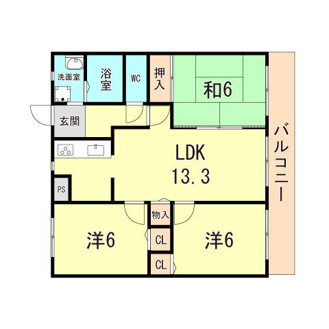 兵庫県明石市魚住町清水 土山駅 3LDK マンション 賃貸物件詳細