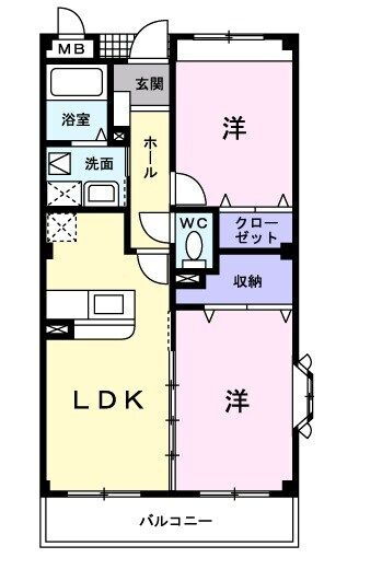 愛知県名古屋市守山区東禅寺 大曽根駅 2LDK マンション 賃貸物件詳細