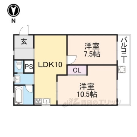 奈良県奈良市四条大路１ 新大宮駅 2LDK マンション 賃貸物件詳細