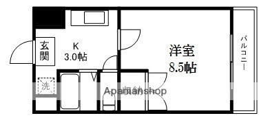 滋賀県草津市矢橋町 南草津駅 1K マンション 賃貸物件詳細