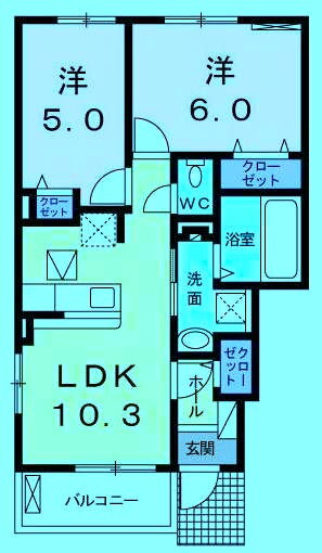 神奈川県横浜市都筑区加賀原１ 川和町駅 2LDK アパート 賃貸物件詳細