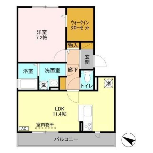 千葉県千葉市緑区あすみが丘東４ 土気駅 1LDK アパート 賃貸物件詳細