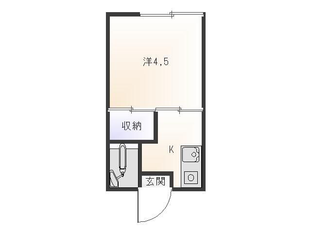 東京都杉並区下高井戸１ 桜上水駅 1K アパート 賃貸物件詳細