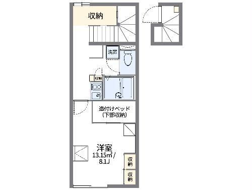 三重県四日市市八田２ 霞ヶ浦駅 1K アパート 賃貸物件詳細