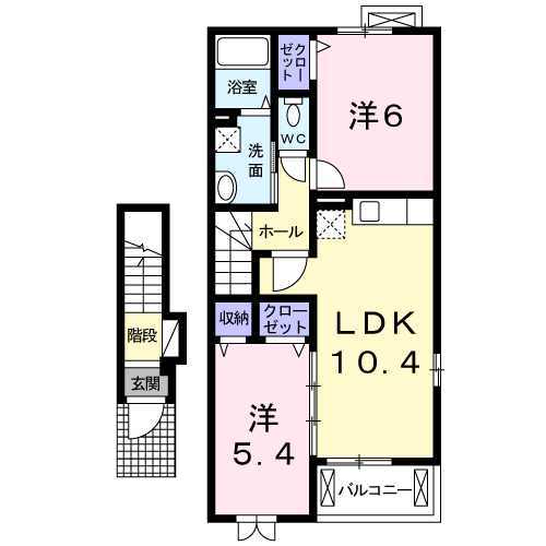 岩手県二戸市石切所字大村 二戸駅 2LDK アパート 賃貸物件詳細