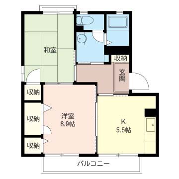 千葉県木更津市東太田４ 木更津駅 2K アパート 賃貸物件詳細