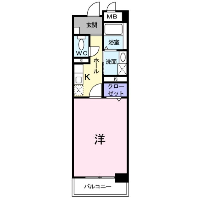 ベルフロースト 1階 1K 賃貸物件詳細