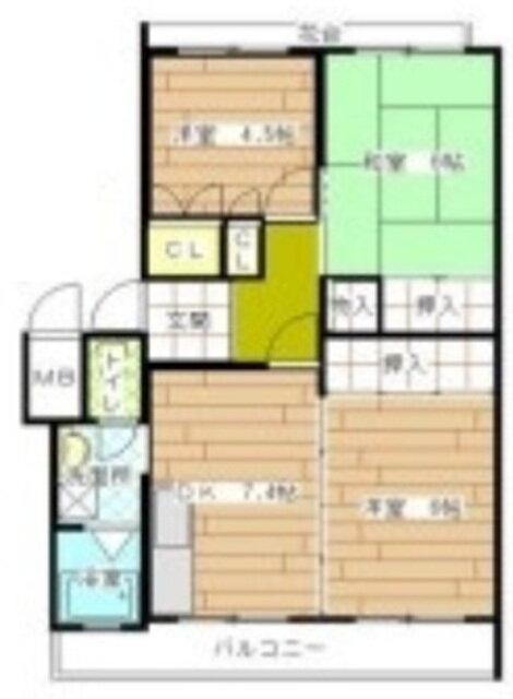 千葉県松戸市大谷口 北小金駅 3DK マンション 賃貸物件詳細