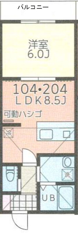 神奈川県横浜市港北区菊名５ 菊名駅 1LDK アパート 賃貸物件詳細