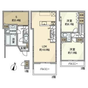 東京都北区西ケ原４ 西ケ原駅 2SLDK 一戸建て 賃貸物件詳細