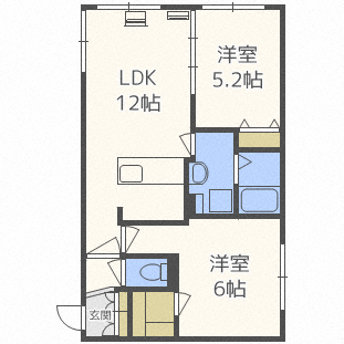 北海道札幌市西区二十四軒三条５ 琴似駅 2LDK マンション 賃貸物件詳細