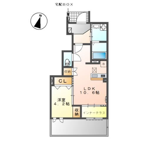 愛知県津島市唐臼町中杁 津島駅 1LDK アパート 賃貸物件詳細