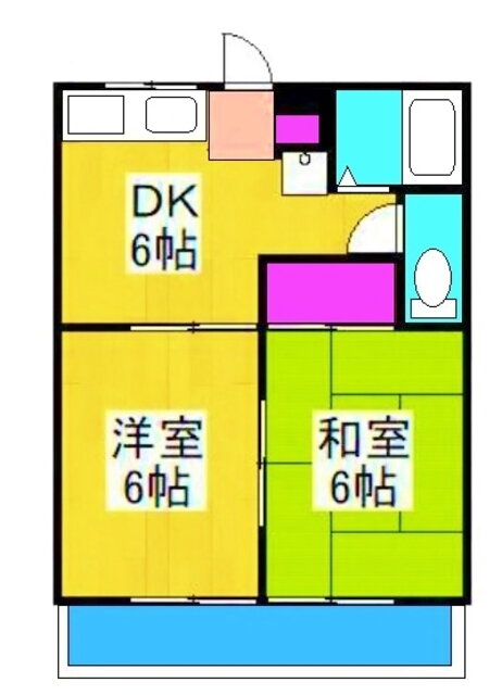 神奈川県川崎市多摩区宿河原２ 向ヶ丘遊園駅 2DK マンション 賃貸物件詳細