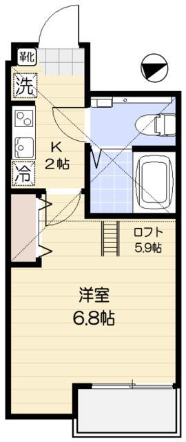 東京都葛飾区お花茶屋２ お花茶屋駅 1K アパート 賃貸物件詳細