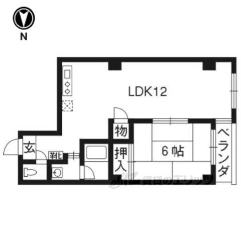 京都府京都市下京区大宮２ 梅小路京都西駅 1LDK マンション 賃貸物件詳細