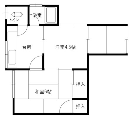 桜町スカイコート 1階 2K 賃貸物件詳細