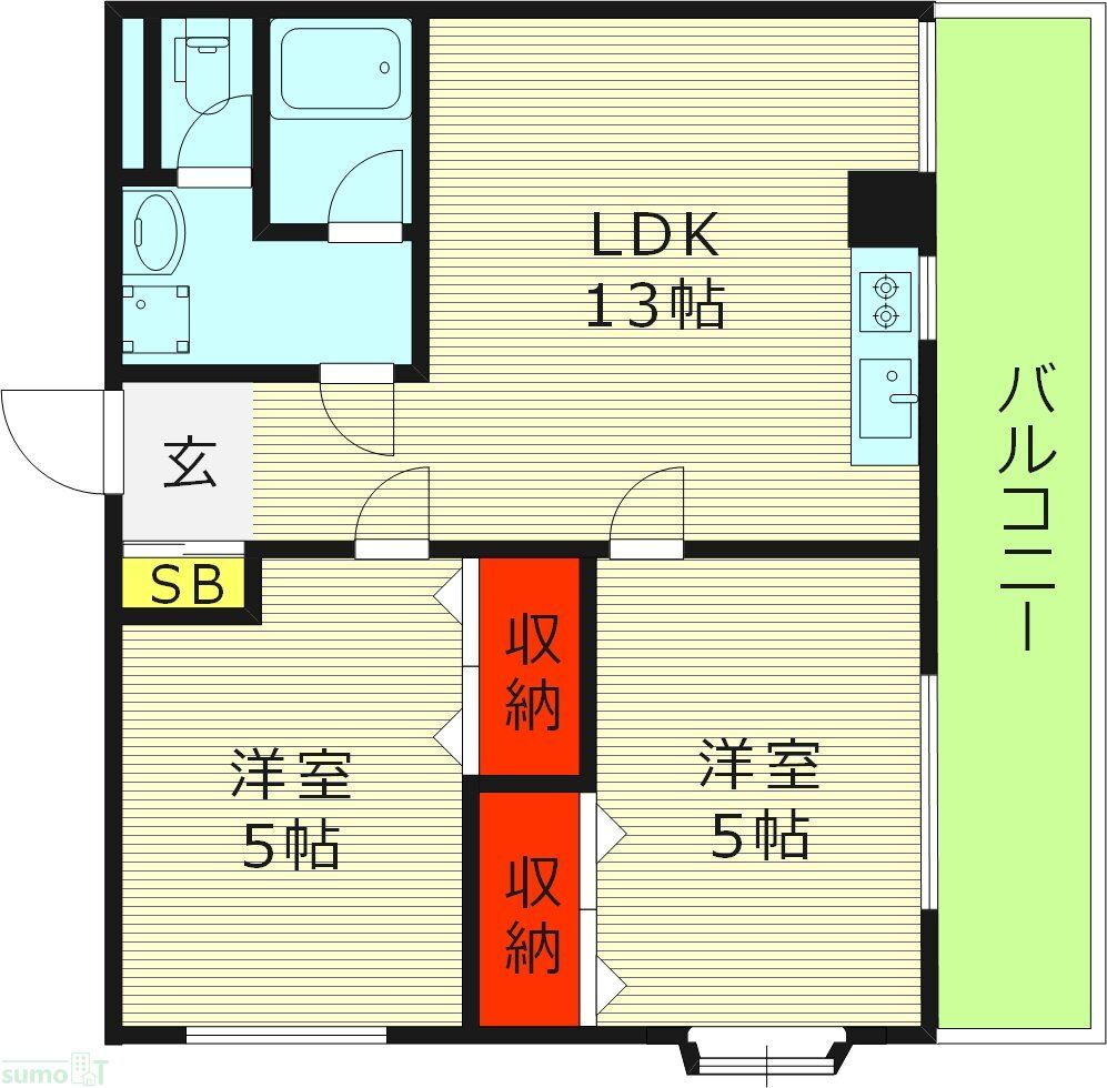 大阪府大阪市城東区放出西３ 放出駅 2LDK マンション 賃貸物件詳細