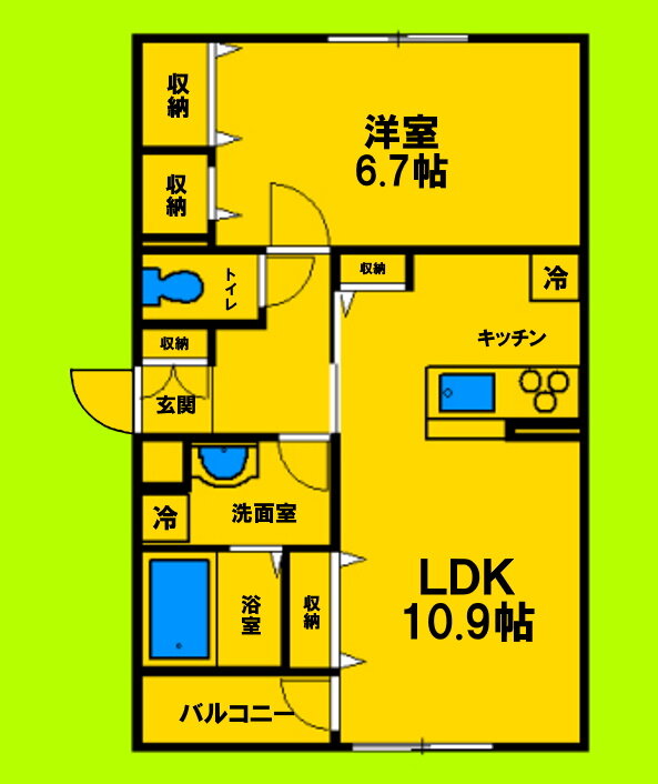 兵庫県尼崎市瓦宮１ 園田駅 1LDK アパート 賃貸物件詳細