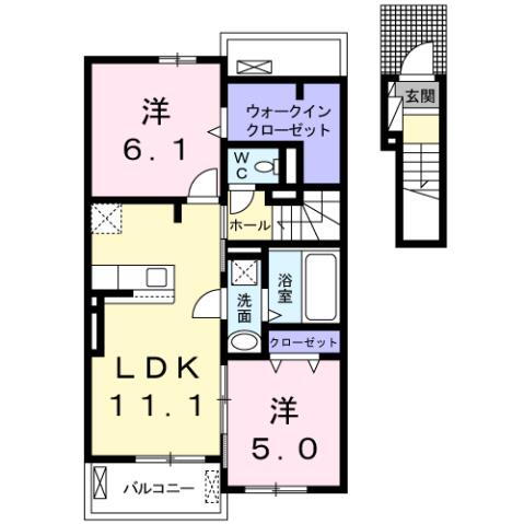 熊本県球磨郡錦町大字西 肥後西村駅 2LDK アパート 賃貸物件詳細