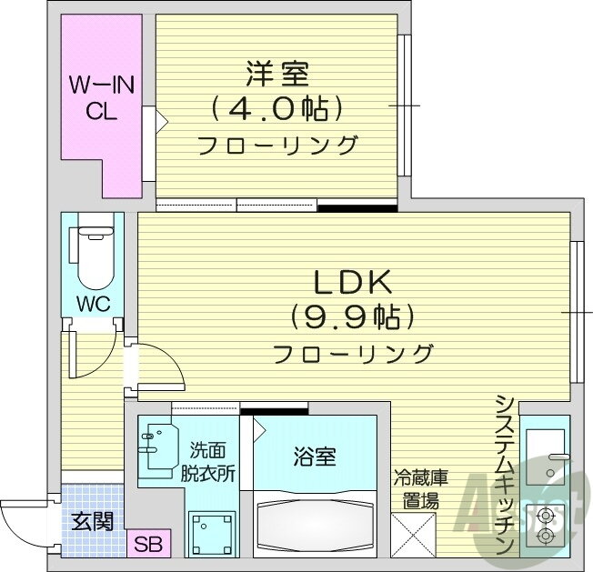北海道札幌市東区北十二条東１３ 環状通東駅 1LDK マンション 賃貸物件詳細