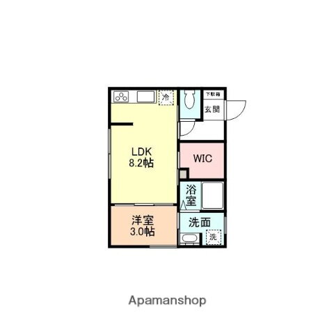 富山県富山市新庄町 東新庄駅 1LDK アパート 賃貸物件詳細