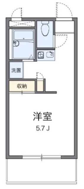 レオパレスコーポテラダ 3階 ワンルーム 賃貸物件詳細