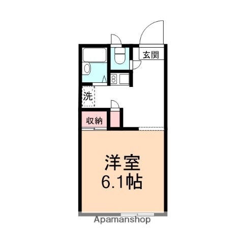 富山県富山市上冨居３ 新庄田中駅 ワンルーム アパート 賃貸物件詳細